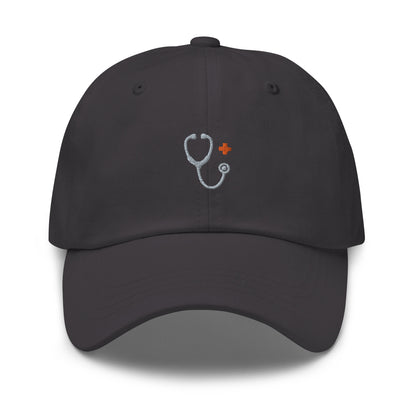 Stethoscope Hat (Grey Embroidery)
