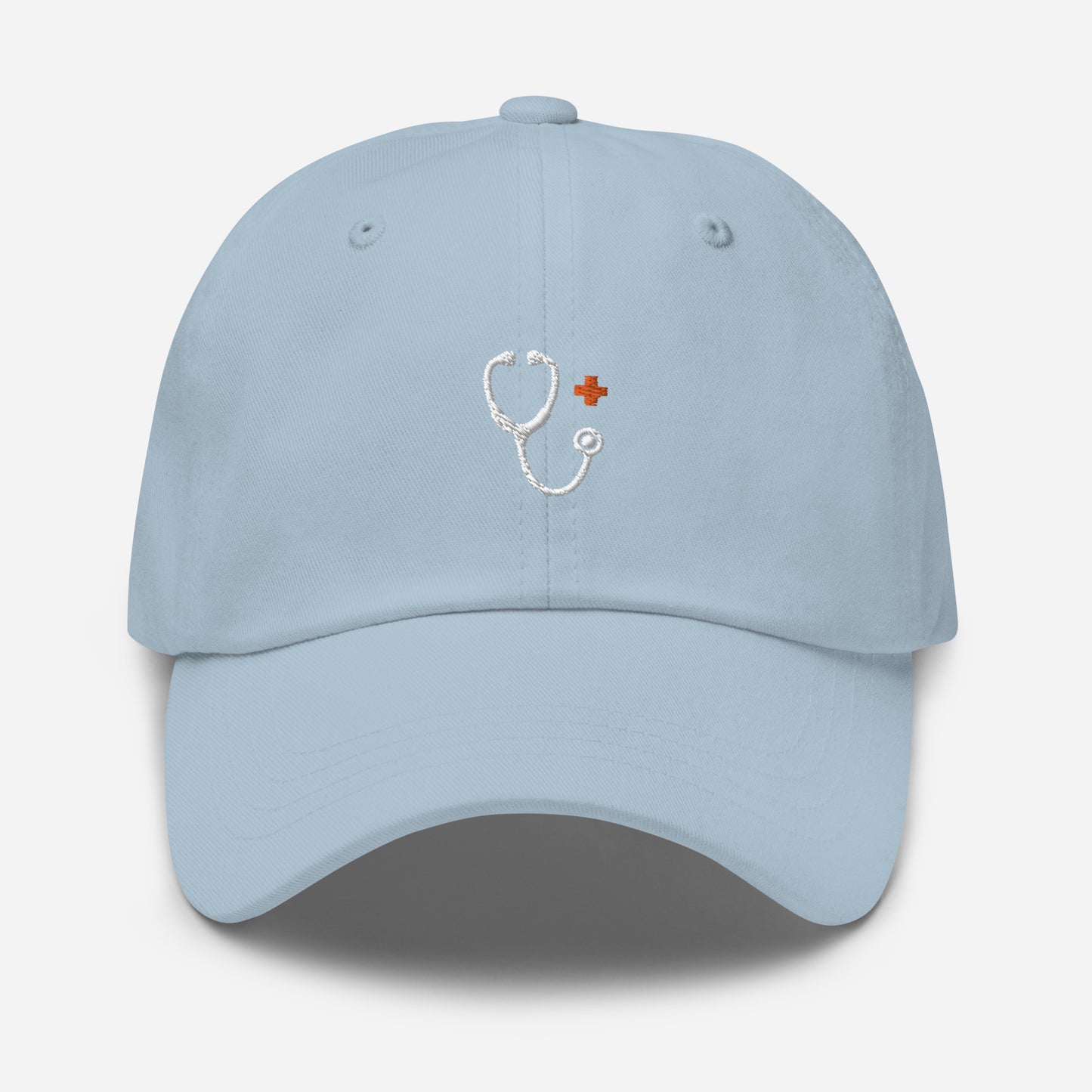 Stethoscope Hat (White Embroidery)