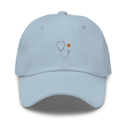 Stethoscope Hat (Grey Embroidery)