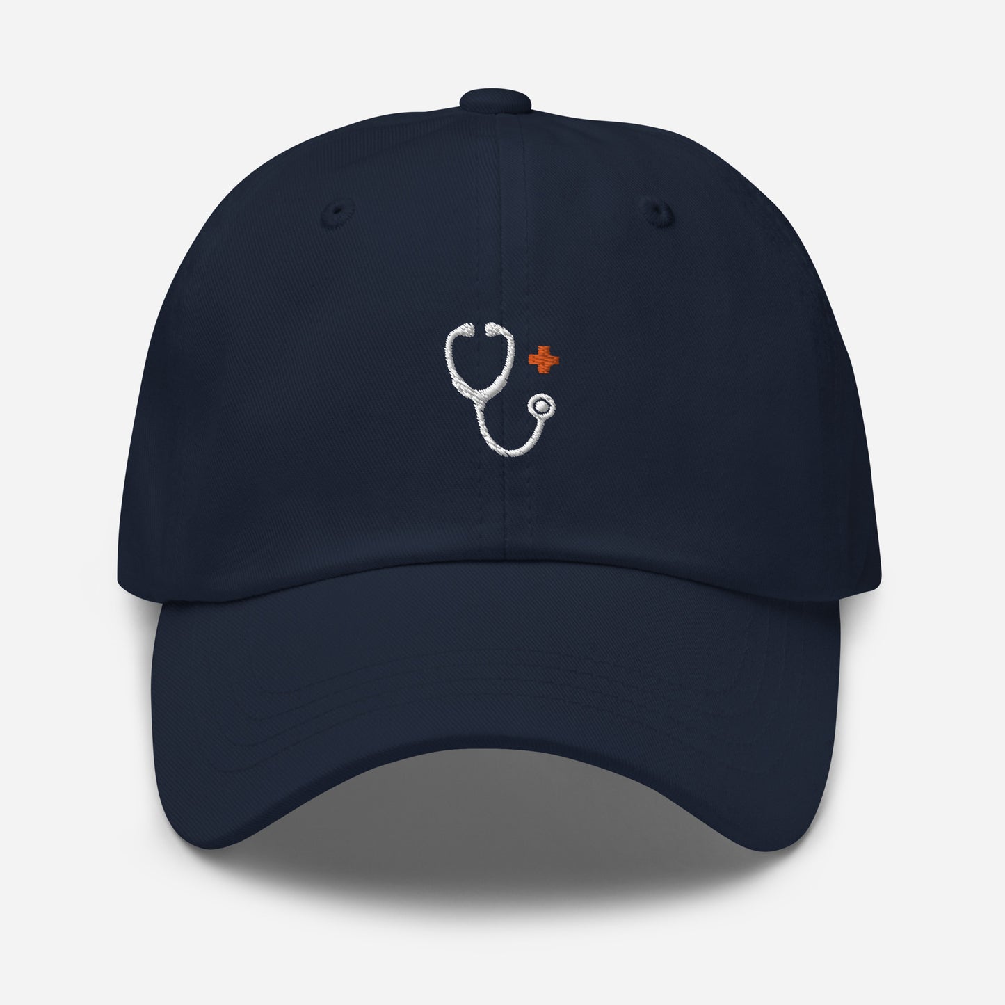Stethoscope Hat (White Embroidery)