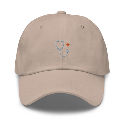 Stethoscope Hat (Grey Embroidery)